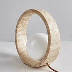Yarndessa Travertine Table Lamp