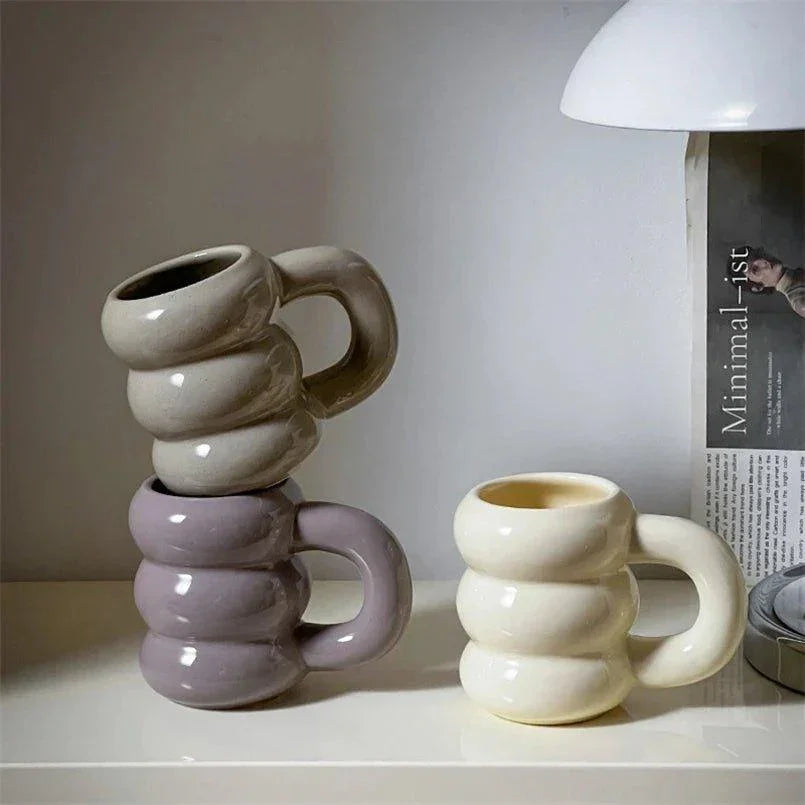 Yelfella Thick Ceramic Mug