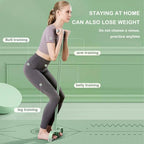 Yoga Resistance Band with 4 Tubes, NBR Foam Grips and Pedals, view 4