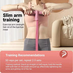Yoga Resistance Band with 4 Tubes, NBR Foam Grips and Pedals, view 6
