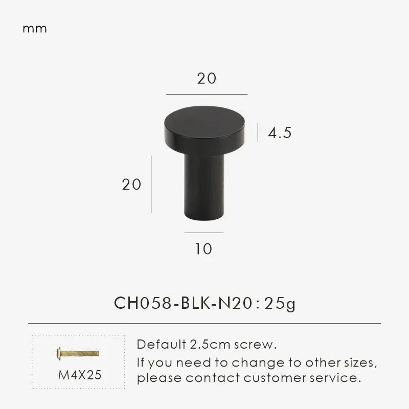 Zelstynta Brass Cabinet Knob