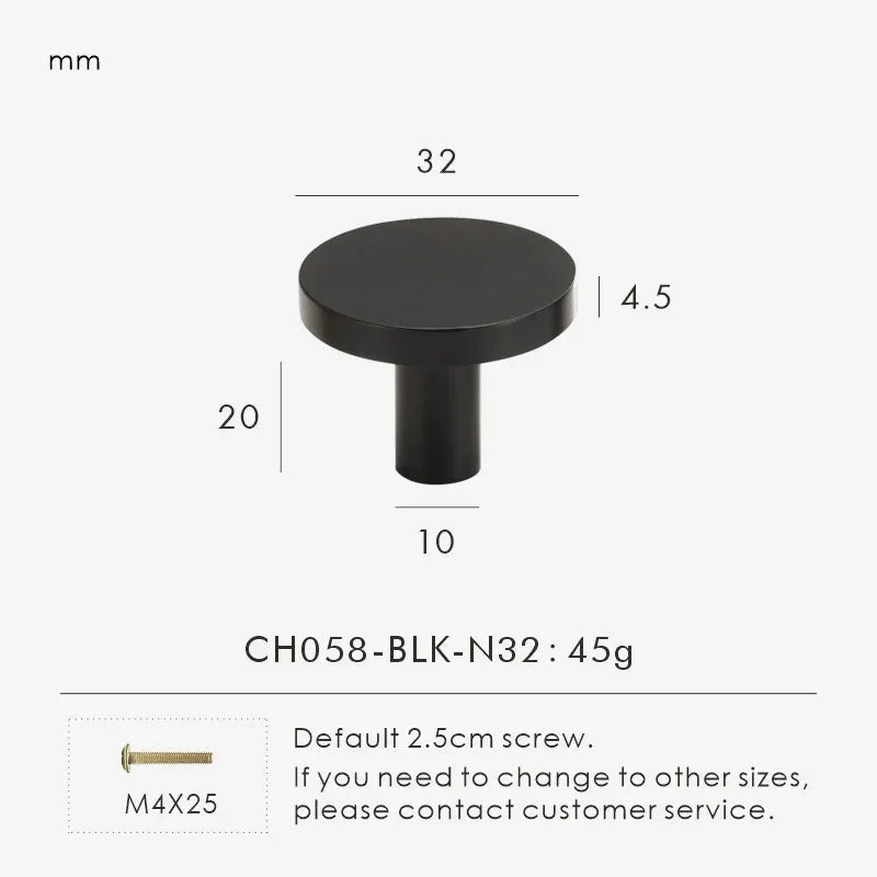 Zelstynta Brass Cabinet Knob