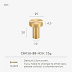 Zelstynta Brass Cabinet Knob