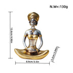 Zenart Statue Gold Silver | High & Bury