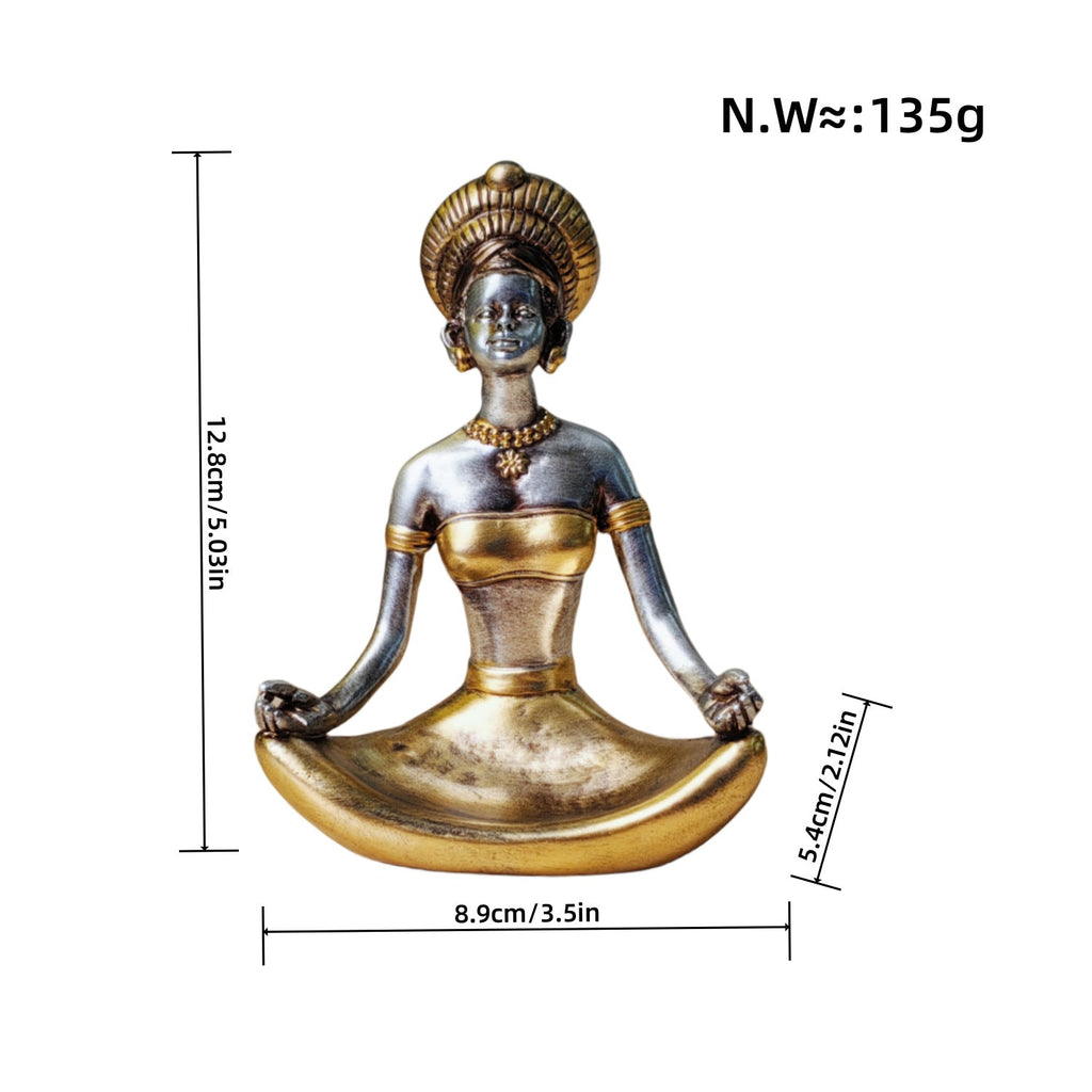Zenart Statue Gold Silver | High & Bury