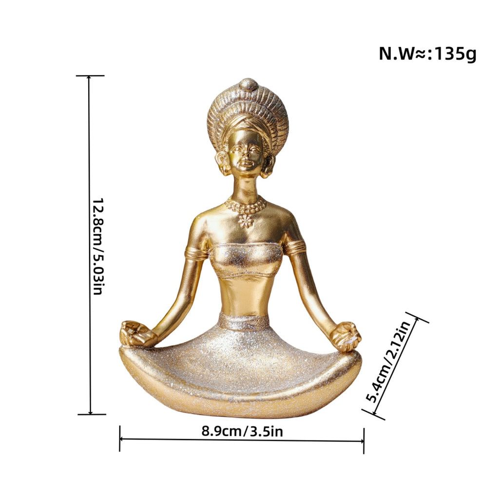Zenart Statue Gold Silver | High & Bury
