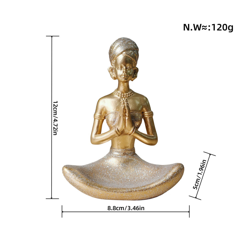Zenart Statue Gold Silver | High & Bury