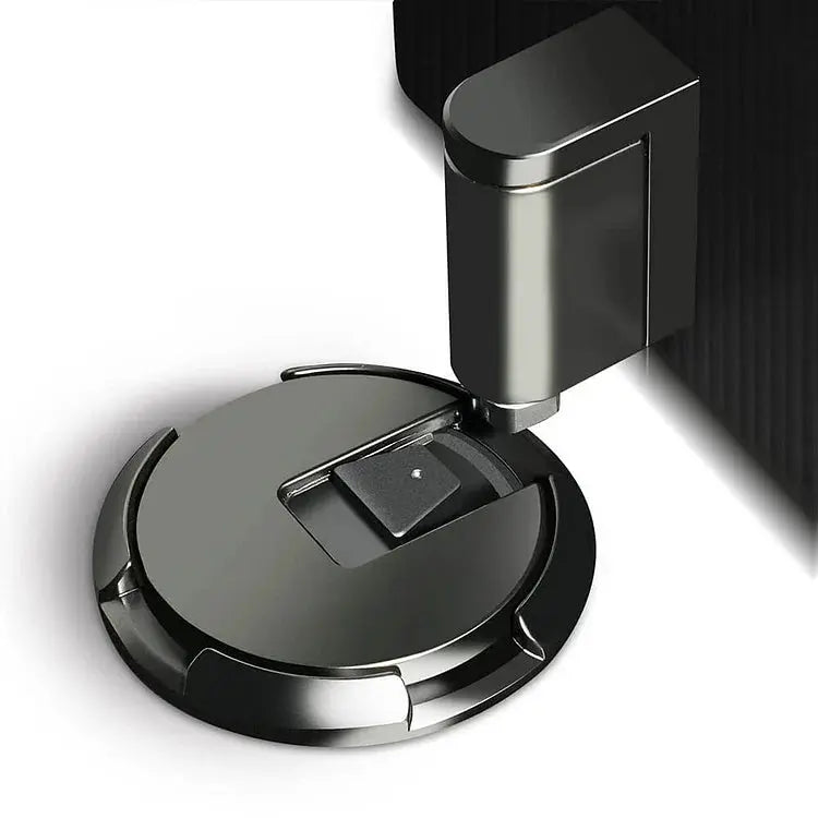 Zinc Alloy Floor Door Stopper, Press-to-Lock, 16 × 3 × 9.4 cm, view 8