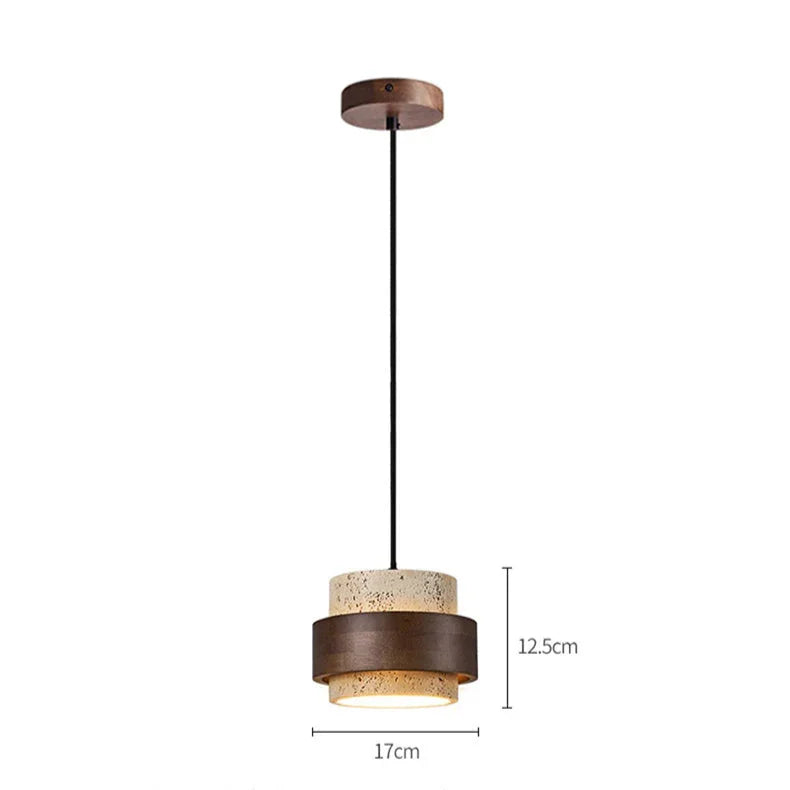 Zorlossa Travertine Pendant Lamp