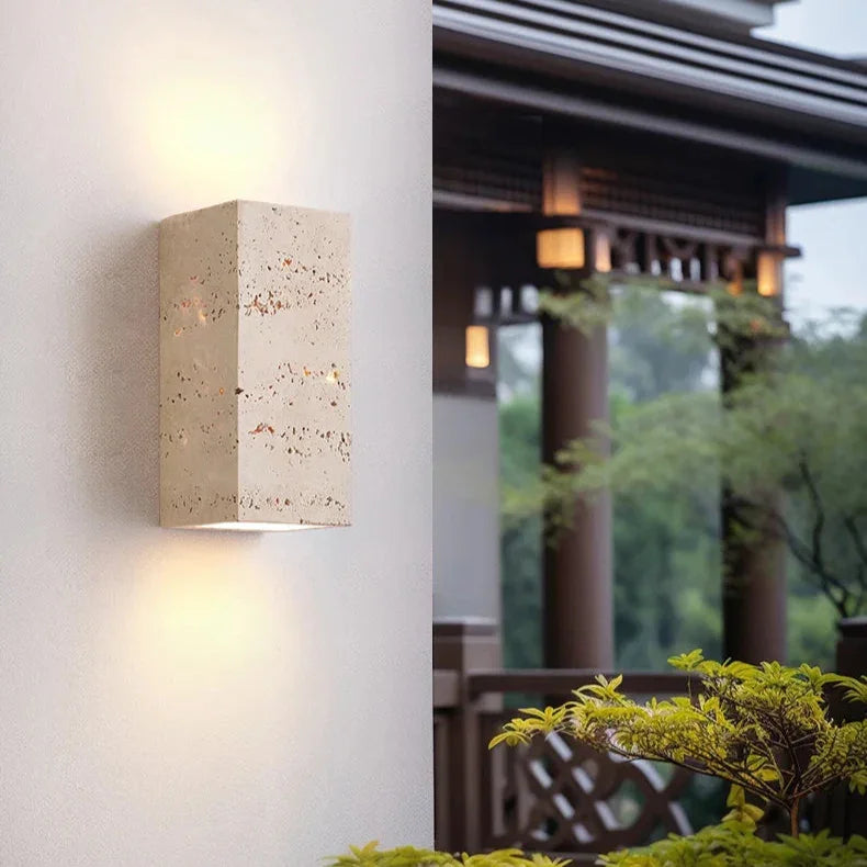 Zorsorra Travertine Wall Lamp