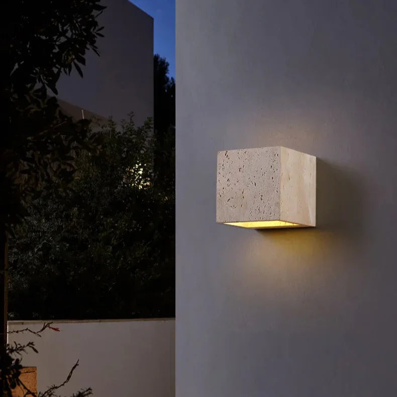 Zorsorra Travertine Wall Lamp