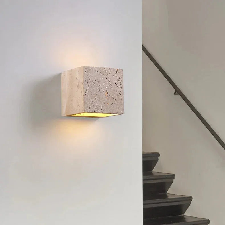 Zorsorra Travertine Wall Lamp