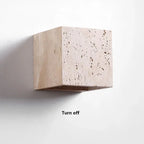 Zorsorra Travertine Wall Lamp