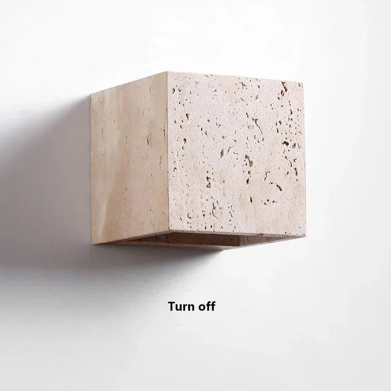 Zorsorra Travertine Wall Lamp
