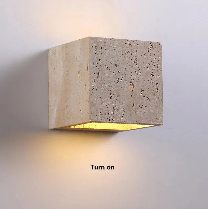 Zorsorra Travertine Wall Lamp